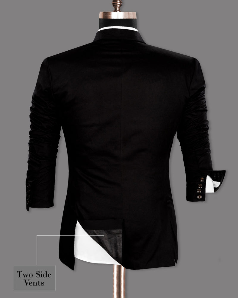 Jade Black Designer Blazer