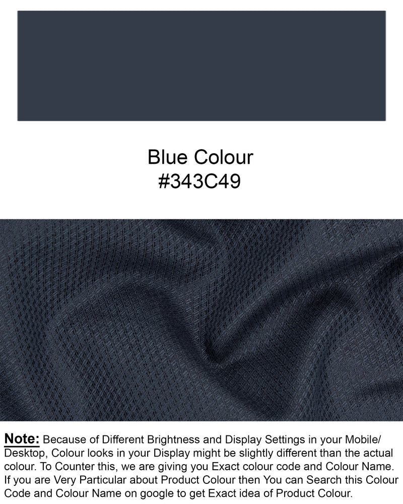 Royal Blue Wool Rich Bandhgala/Mandarin Blazer BL1253-BG-36, BL1253-BG-42, BL1253-BG-44, BL1253-BG-48, BL1253-BG-56, BL1253-BG-60, BL1253-BG-46, BL1253-BG-38, BL1253-BG-40, BL1253-BG-50, BL1253-BG-52, BL1253-BG-54, BL1253-BG-58