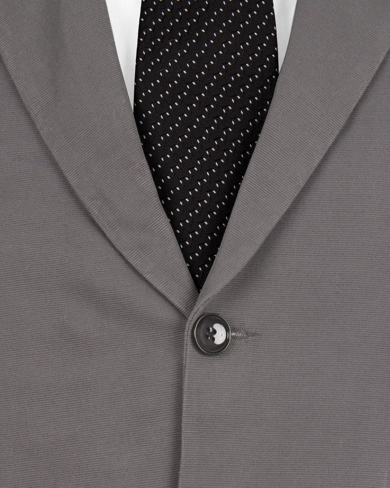 Bright Grey Premium Cotton Blazer