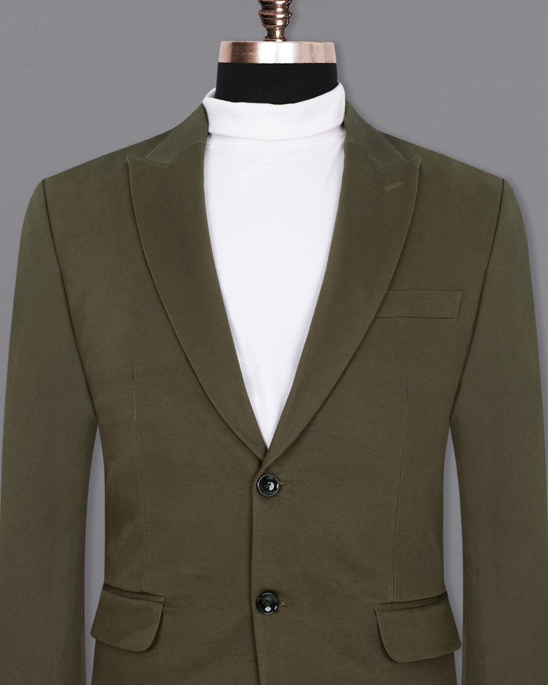 Taupe Brown Premium Cotton Blazer BL1326-SBP-36, BL1326-SBP-38, BL1326-SBP-40, BL1326-SBP-42, BL1326-SBP-44, BL1326-SBP-46, BL1326-SBP-48, BL1326-SBP-50, BL1326-SBP-52, BL1326-SBP-54, BL1326-SBP-56, BL1326-SBP-58, BL1326-SBP-60