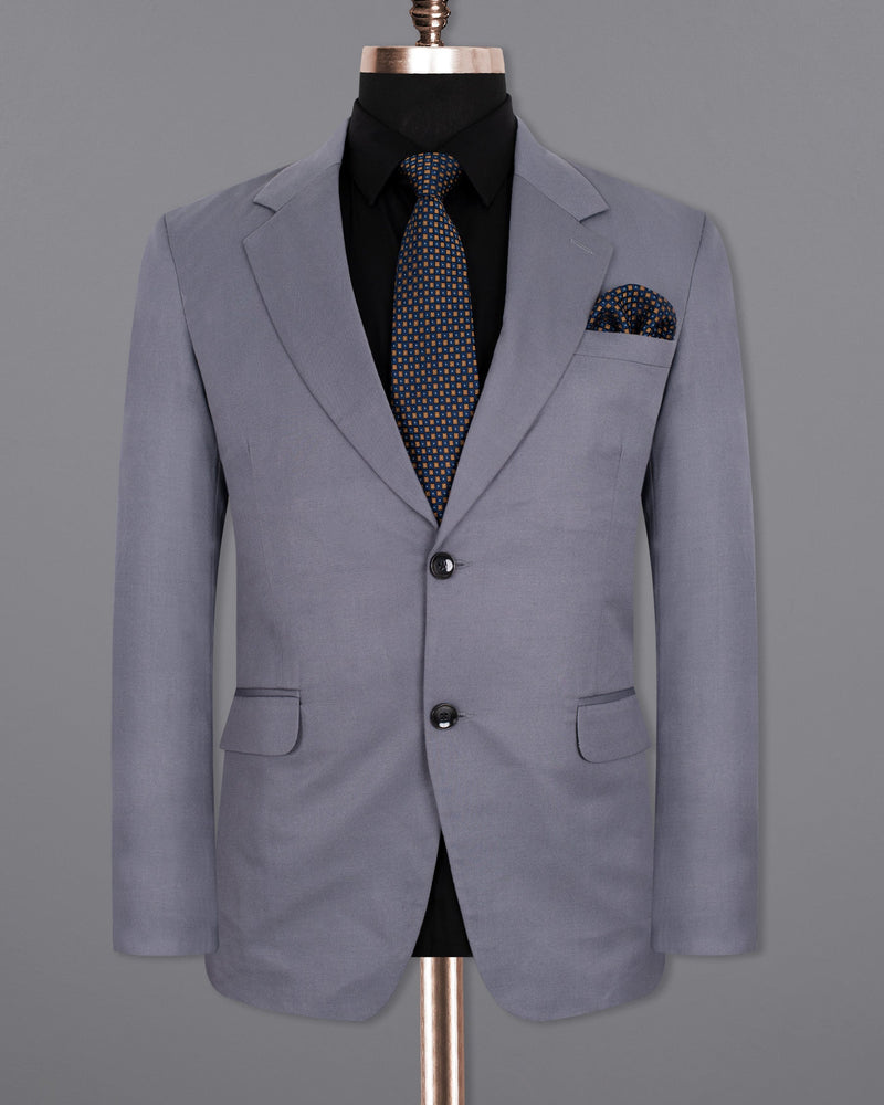 Storm Gray Wool Rich Blazer BL1342-SB-36, BL1342-SB-38, BL1342-SB-40, BL1342-SB-42, BL1342-SB-44, BL1342-SB-46, BL1342-SB-48, BL1342-SB-50, BL1342-SB-52, BL1342-SB-54, BL1342-SB-56, BL1342-SB-58, BL1342-SB-60