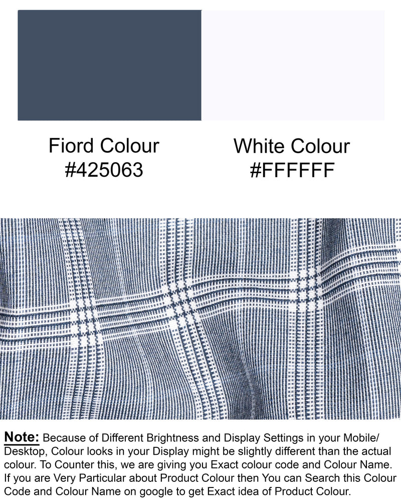 Fiord Grey Plaid Double Breasted Premium Cotton Sports Blazer BL1364-DB-PP-36, BL1364-DB-PP-38, BL1364-DB-PP-40, BL1364-DB-PP-42, BL1364-DB-PP-44, BL1364-DB-PP-46, BL1364-DB-PP-48, BL1364-DB-PP-50, BL1364-DB-PP-52, BL1364-DB-PP-54, BL1364-DB-PP-56, BL1364-DB-PP-58, BL1364-DB-PP-60