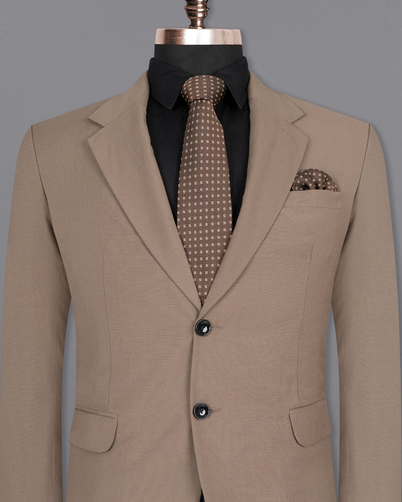 Sand Dune Brown Wool Rich Blazer BL1412-SB-36, BL1412-SB-38, BL1412-SB-40, BL1412-SB-42, BL1412-SB-44, BL1412-SB-46, BL1412-SB-48, BL1412-SB-50, BL1412-SB-52, BL1412-SB-54, BL1412-SB-56, BL1412-SB-58, BL1412-SB-60