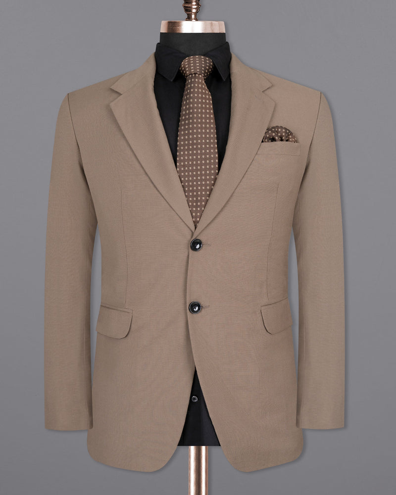 Sand Dune Brown Wool Rich Blazer BL1412-SB-36, BL1412-SB-38, BL1412-SB-40, BL1412-SB-42, BL1412-SB-44, BL1412-SB-46, BL1412-SB-48, BL1412-SB-50, BL1412-SB-52, BL1412-SB-54, BL1412-SB-56, BL1412-SB-58, BL1412-SB-60