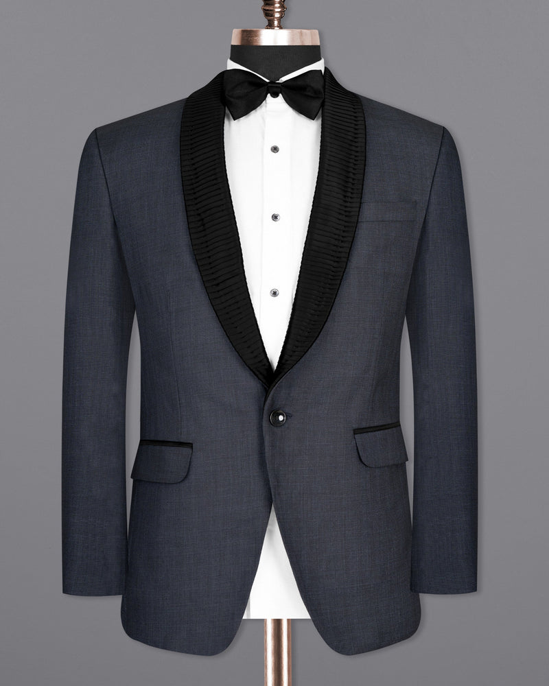 Midnight Express Plaid Woolrich Tuxedo Blazer