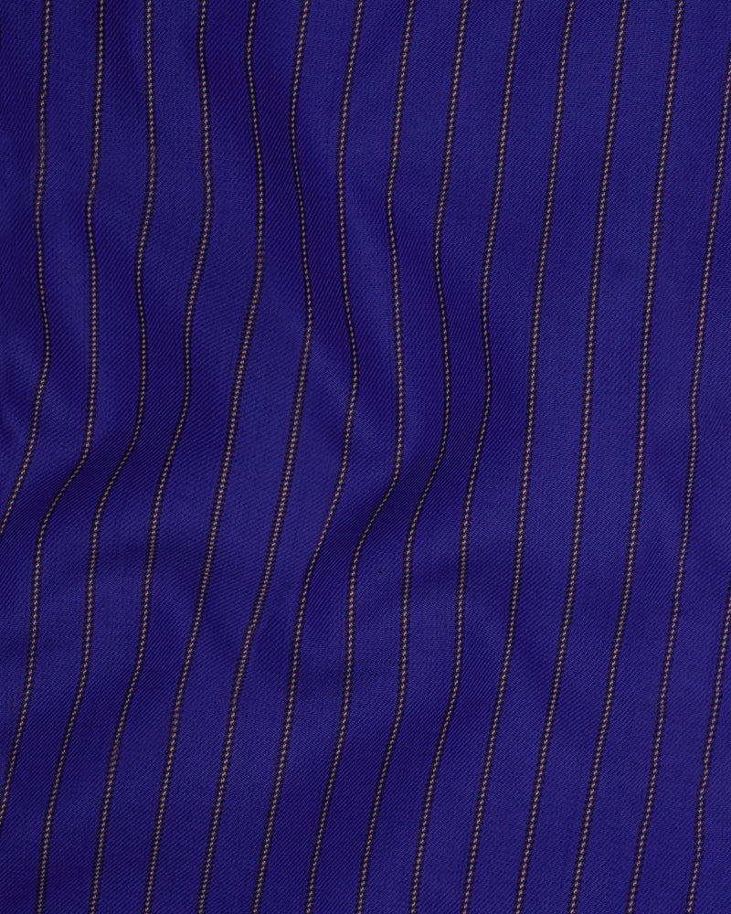 Violet Striped Wool Rich Tuxedo Blazer BL1502-BKL-36, BL1502-BKL-38, BL1502-BKL-40, BL1502-BKL-42, BL1502-BKL-44, BL1502-BKL-46, BL1502-BKL-48, BL1502-BKL-50, BL1502-BKL-52, BL1502-BKL-54, BL1502-BKL-56, BL1502-BKL-58, BL1502-BKL-60