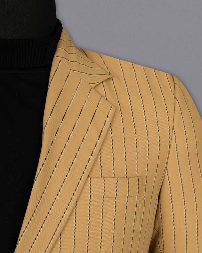 Twine Brown Striped Wool Rich Blazer BL1511-SB-36, BL1511-SB-38, BL1511-SB-40, BL1511-SB-42, BL1511-SB-44, BL1511-SB-46, BL1511-SB-48, BL1511-SB-50, BL1511-SB-52, BL1511-SB-54, BL1511-SB-56, BL1511-SB-58, BL1511-SB-60