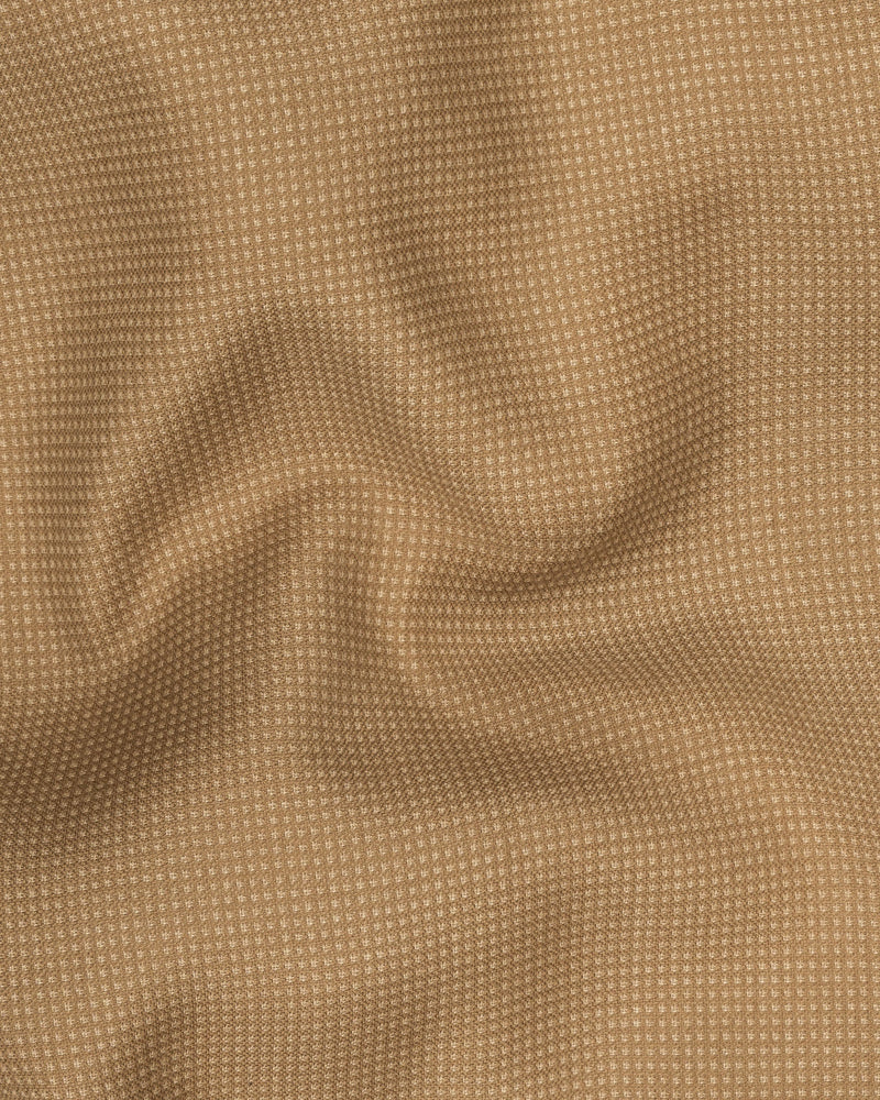 Oak Brown Cross Buttoned Bandhgala Premium Cotton Blazer BL1564-CBG-36, BL1564-CBG-38, BL1564-CBG-40, BL1564-CBG-42, BL1564-CBG-44, BL1564-CBG-46, BL1564-CBG-48, BL1564-CBG-50, BL1564-CBG-52, BL1564-CBG-54, BL1564-CBG-56, BL1564-CBG-58, BL1564-CBG-60