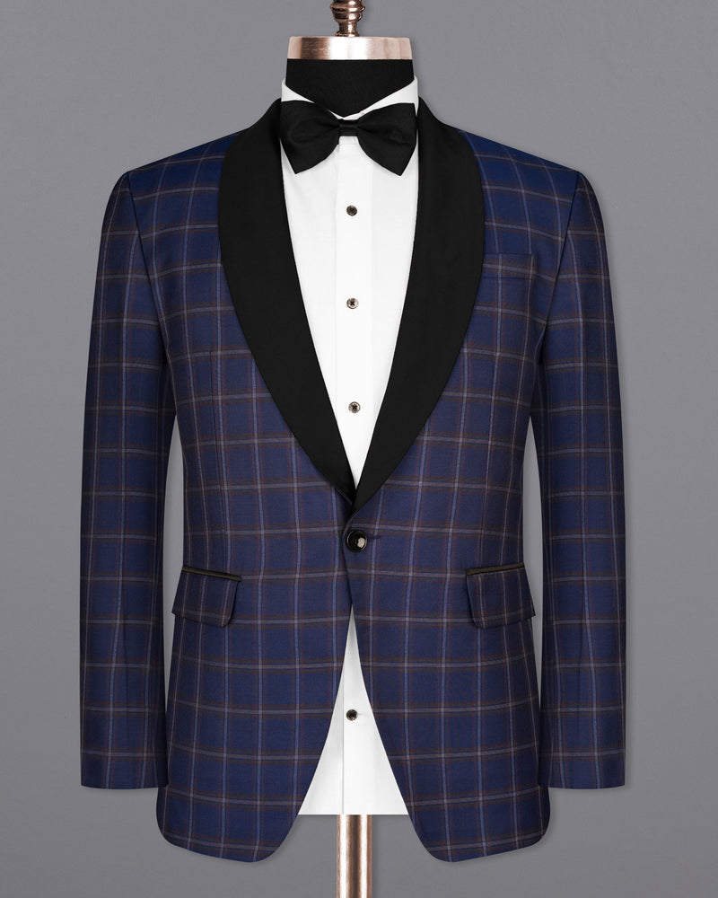 Rhino Blue Windowpane Woolrich Tuxedo Blazer BL1599-BKL-36, BL1599-BKL-38, BL1599-BKL-40, BL1599-BKL-42, BL1599-BKL-44, BL1599-BKL-46, BL1599-BKL-48, BL1599-BKL-50, BL1599-BKL-52, BL1599-BKL-54, BL1599-BKL-56, BL1599-BKL-58, BL1599-BKL-60