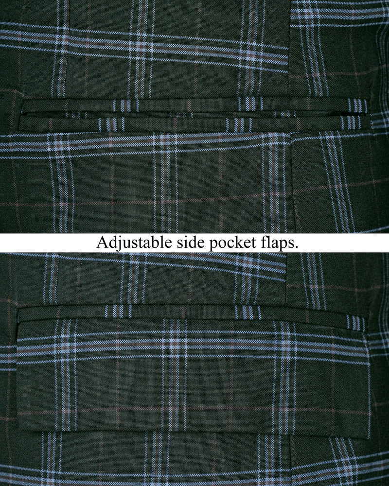 Log Cabin Green Super fine Windowpane Wool Rich Double Breasted Blazer BL1614-DB-2B-36, BL1614-DB-2B-38, BL1614-DB-2B-40, BL1614-DB-2B-42, BL1614-DB-2B-44, BL1614-DB-2B-46, BL1614-DB-2B-48, BL1614-DB-2B-50, BL1614-DB-2B-52, BL1614-DB-2B-54, BL1614-DB-2B-56, BL1614-DB-2B-58, BL1614-DB-2B-60