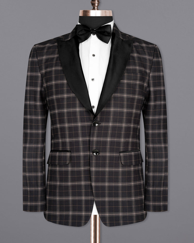 Mind Shaft Black Plaid Woolrich Tuxedo Blazer BL1620-SBP-BKL-36, BL1620-SBP-BKL-38, BL1620-SBP-BKL-40, BL1620-SBP-BKL-42, BL1620-SBP-BKL-44, BL1620-SBP-BKL-46, BL1620-SBP-BKL-48, BL1620-SBP-BKL-50, BL1620-SBP-BKL-52, BL1620-SBP-BKL-54, BL1620-SBP-BKL-56, BL1620-SBP-BKL-58, BL1620-SBP-BKL-60