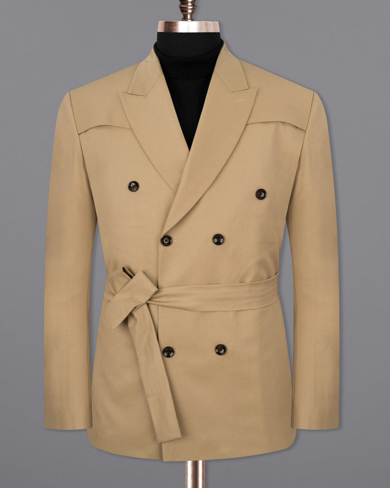 Tan Designer Sports Blazer