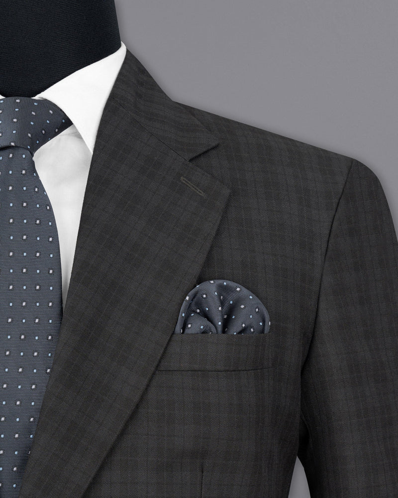 Mine Shaft Gray Plaid Blazer