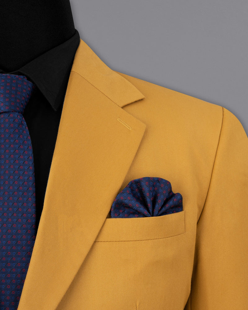 Tulip Tree Orange Solid Blazer