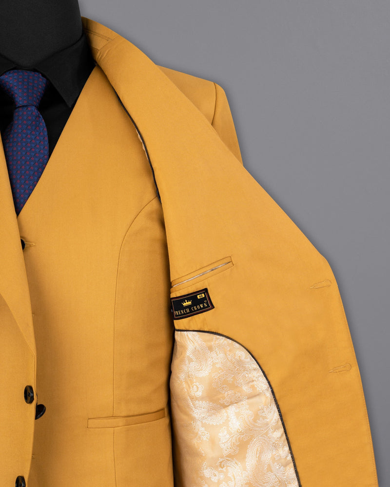 Tulip Tree Orange Solid Blazer