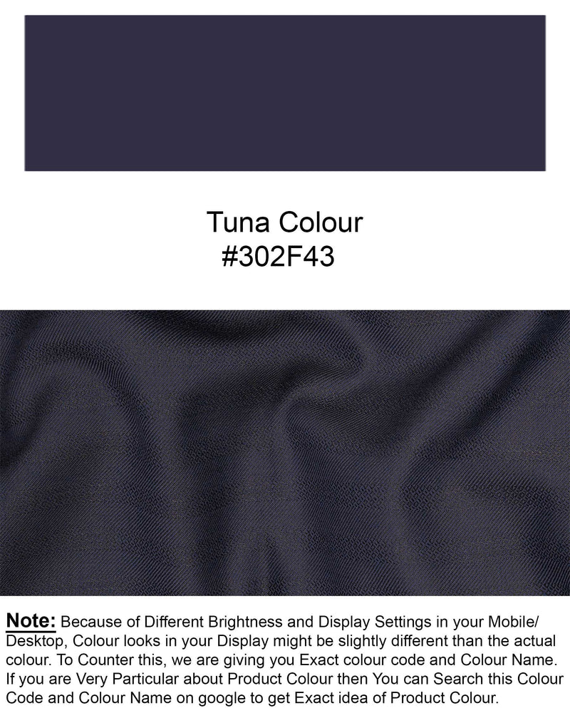 Tuna Blue Double Breasted Blazer BL1850-DB-36, BL1850-DB-38, BL1850-DB-40, BL1850-DB-42, BL1850-DB-44, BL1850-DB-46, BL1850-DB-48, BL1850-DB-50, BL1850-DB-52, BL1850-DB-54, BL1850-DB-56, BL1850-DB-58, BL1850-DB-60