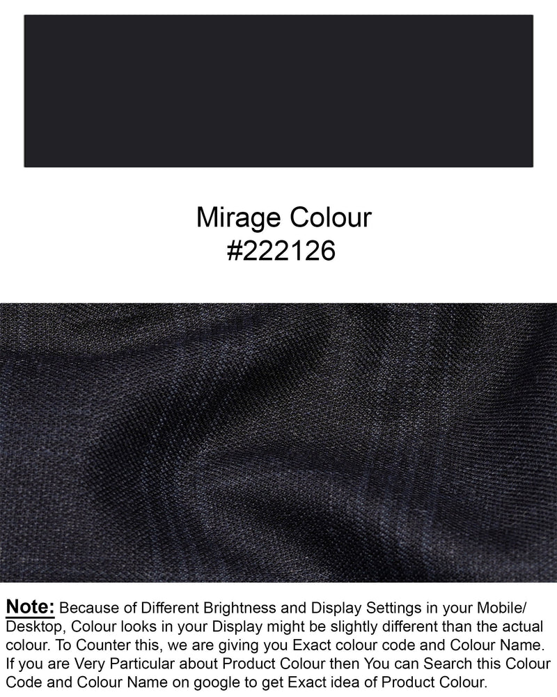 Mirage Gray windowpane Single Breasted Blazer