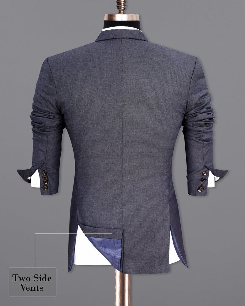 Scarpa Flow Gray Double Breasted Sports Blazer