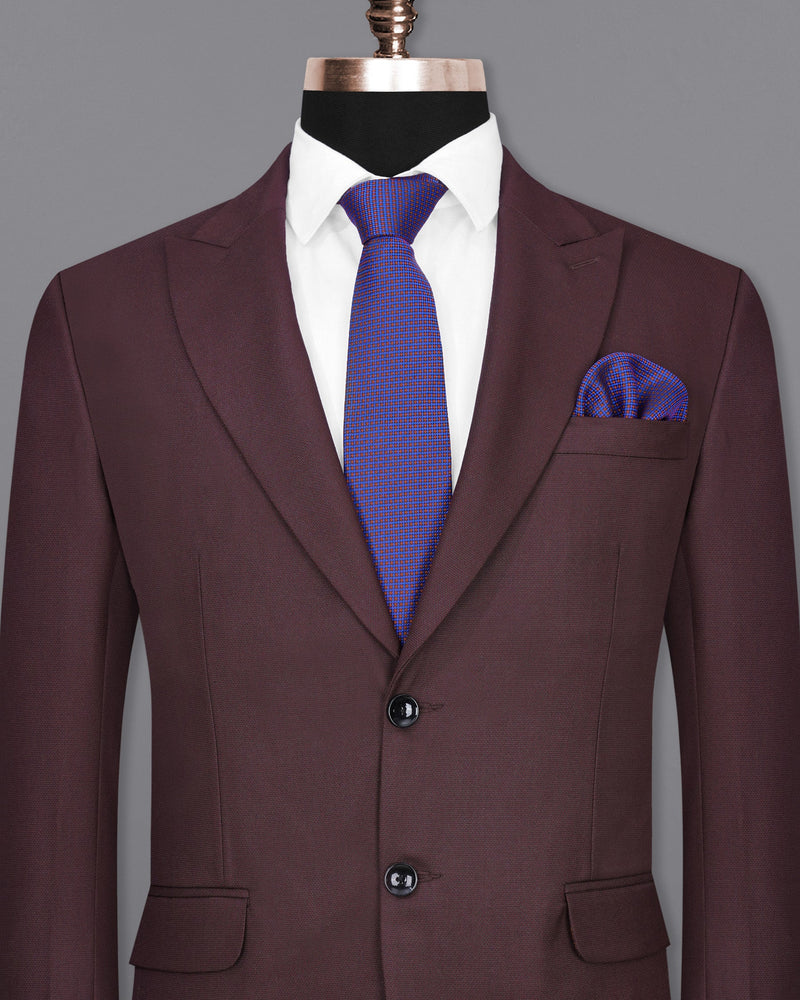 Taupe Maroon Single Breasted Blazer BL2008-SBP-36, BL2008-SBP-38, BL2008-SBP-40, BL2008-SBP-42, BL2008-SBP-44, BL2008-SBP-46, BL2008-SBP-48, BL2008-SBP-50, BL2008-SBP-52, BL2008-SBP-54, BL2008-SBP-56, BL2008-SBP-58, BL2008-SBP-60