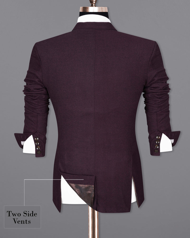 Toledo Wine Pure Wool Double Breasted Blazer BL2067-DB-36, BL2067-DB-38, BL2067-DB-40, BL2067-DB-42, BL2067-DB-44, BL2067-DB-46, BL2067-DB-48, BL2067-DB-50, BL2067-DB-52, BL2067-DB-54, BL2067-DB-56, BL2067-DB-58, BL2067-DB-60