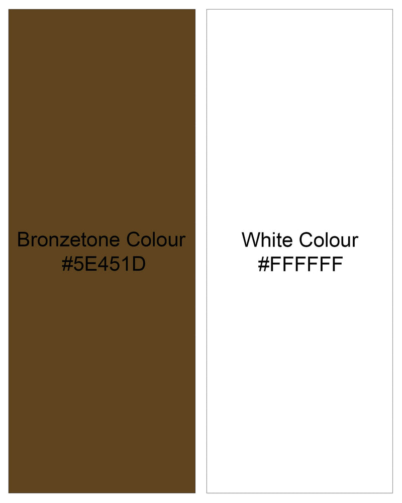 Bronzetone Ditzy Textured Cross Buttoned Bandhgala Blazer BL2105-CBG-36, BL2105-CBG-38, BL2105-CBG-40, BL2105-CBG-42, BL2105-CBG-44, BL2105-CBG-46, BL2105-CBG-48, BL2105-CBG-50, BL2105-CBG-52, BL2105-CBG-54, BL2105-CBG-56, BL2105-CBG-58, BL2105-CBG-60