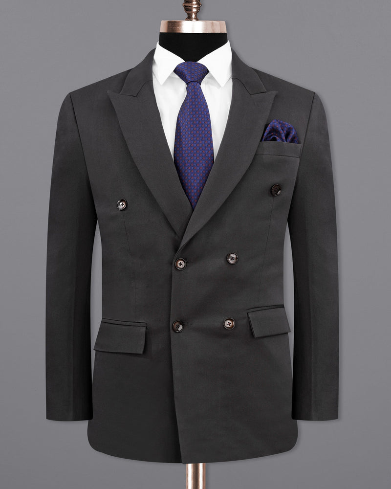 Piano Gray Premium Cotton Blazer