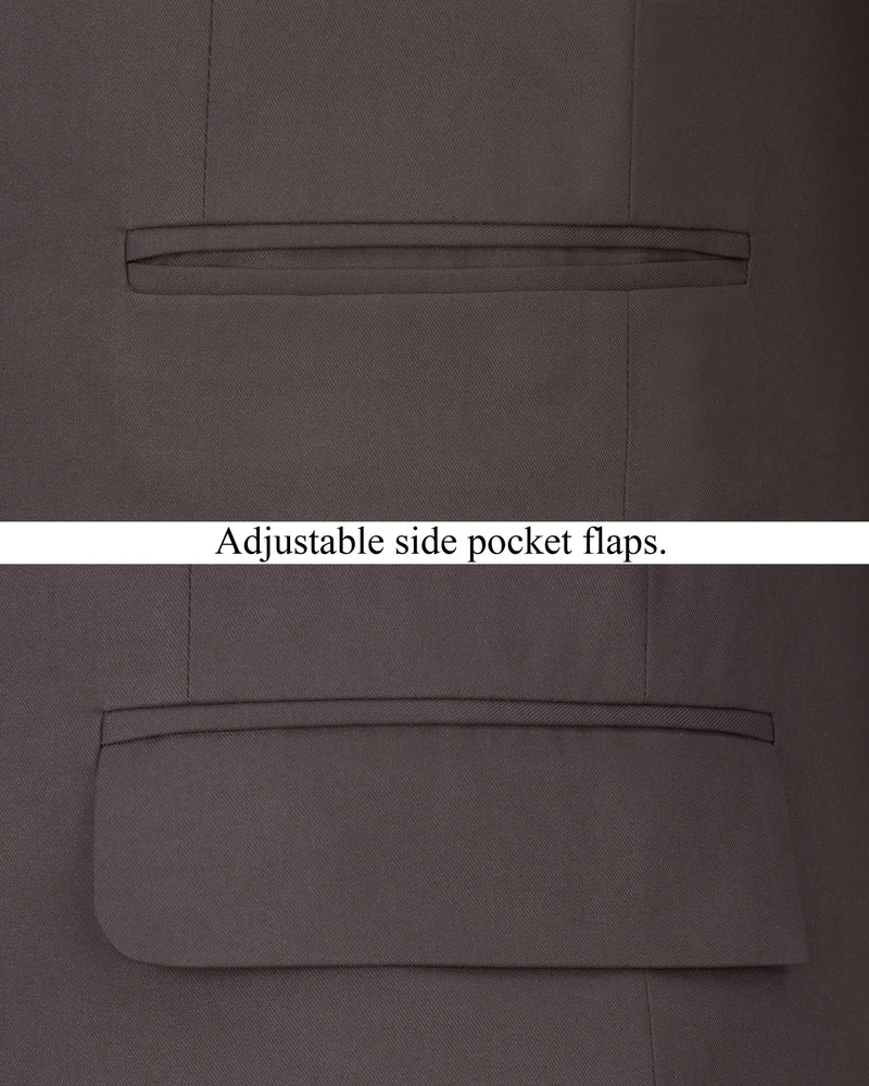 Coffee Brown Double Breasted Blazer BL2467-DB-36, BL2467-DB-38, BL2467-DB-40, BL2467-DB-42, BL2467-DB-44, BL2467-DB-46, BL2467-DB-48, BL2467-DB-50, BL2467-DB-52, BL2467-DB-54, BL2467-DB-56, BL2467-DB-58, BL2467-DB-60	