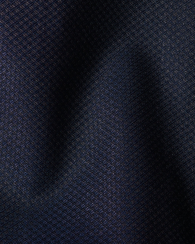 Berry Blue Diamond Textured Blazer