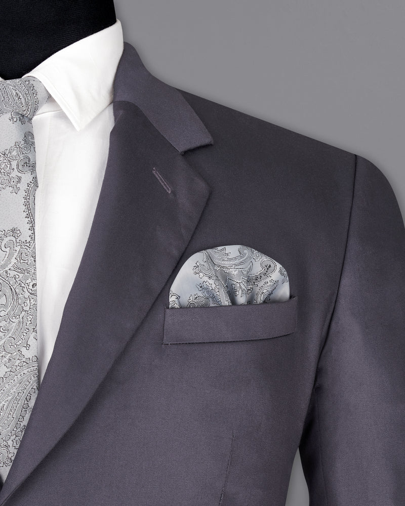 Porpoise Grey Wool Blazer