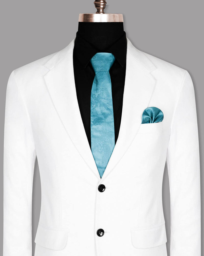 Bright White Premium Cotton Sport Blazer BL823SB-58, BL823SB-36, BL823SB-40, BL823SB-60, BL823SB-46, BL823SB-48, BL823SB-52, BL823SB-54, BL823SB-56, BL823SB-42, BL823SB-50, BL823SB-38, BL823SB-44