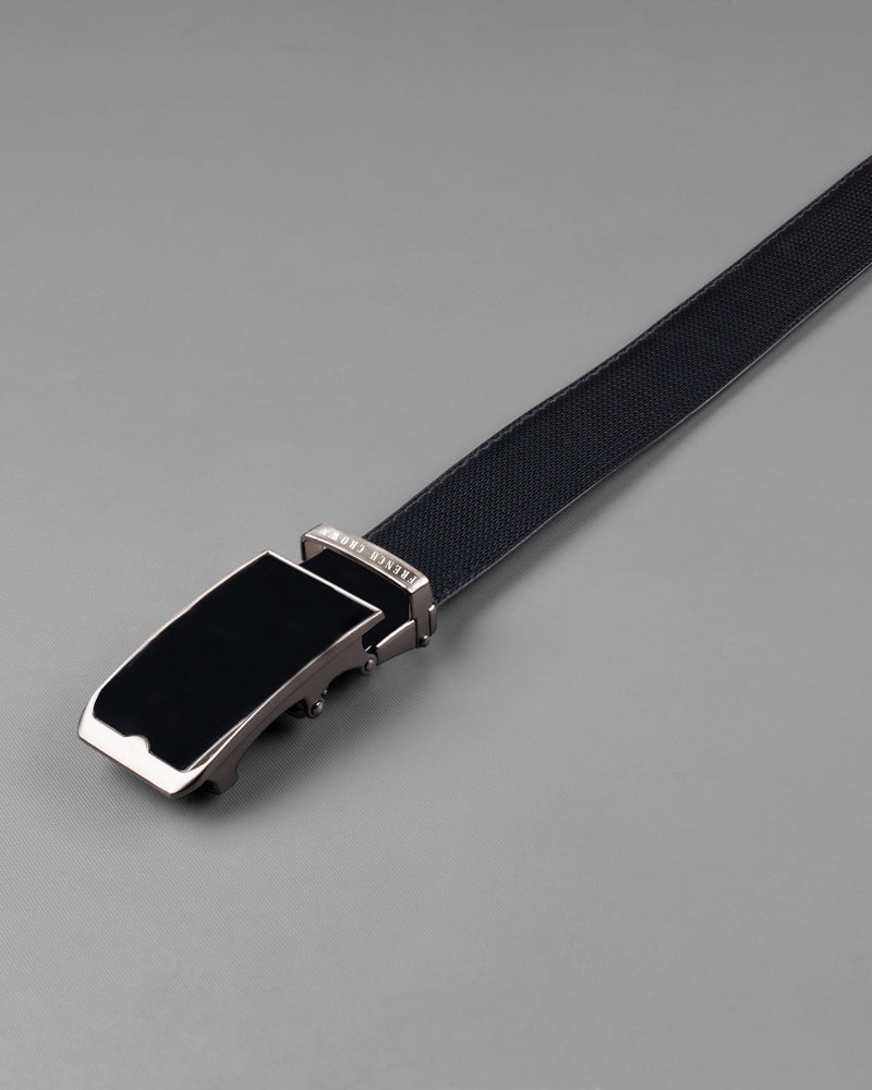 Matt Grey with jade black buckled No hole Reversible jade Black and Brown Vegan Leather Handcrafted Belt BT036-28, BT036-30, BT036-32, BT036-34, BT036-36, BT036-38