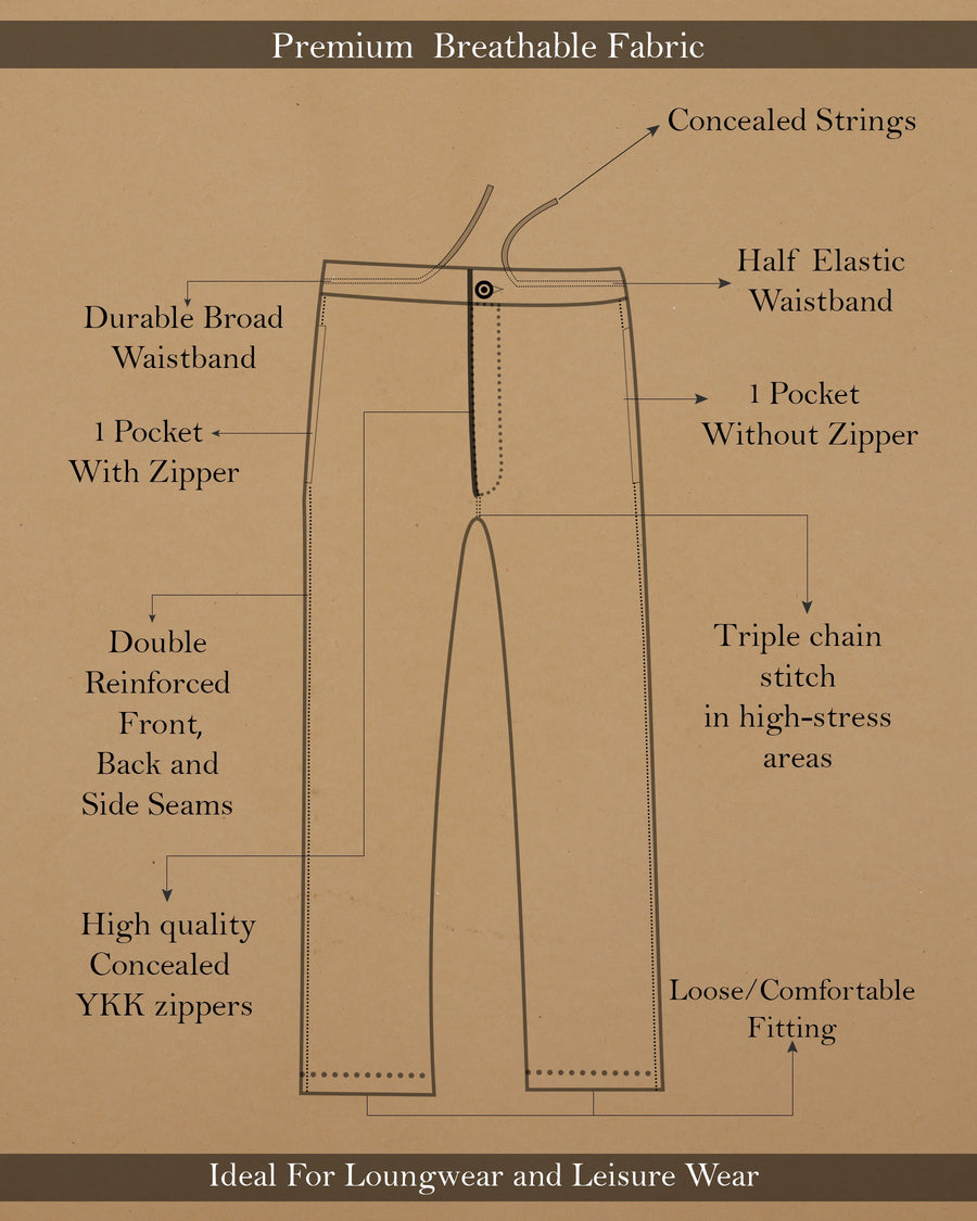 One Black Linen and One Black Cotton Lounge Pants LP017-36, LP017-28, LP017-42, LP017-30, LP017-38, LP017-34, LP017-44, LP017-40, LP017-32