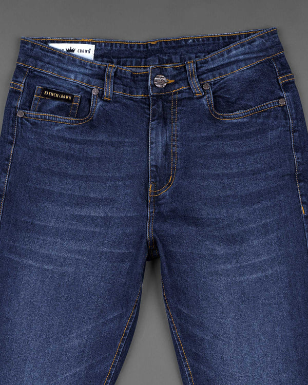 Martinique Blue Whiskering wash Clean Look Stretchable Denim J106-32, J106-34, J106-36, J106-38, J106-40