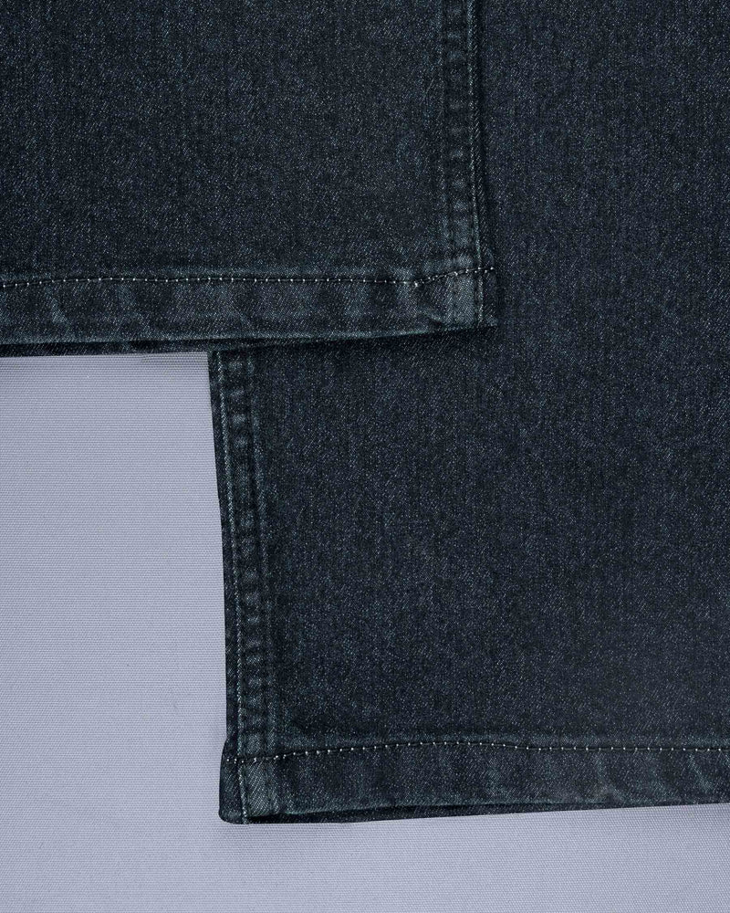 Greenish Shark Gray Rinsed Clean Look Stretchable Denim J119-32, J119-34, J119-36, J119-38, J119-40