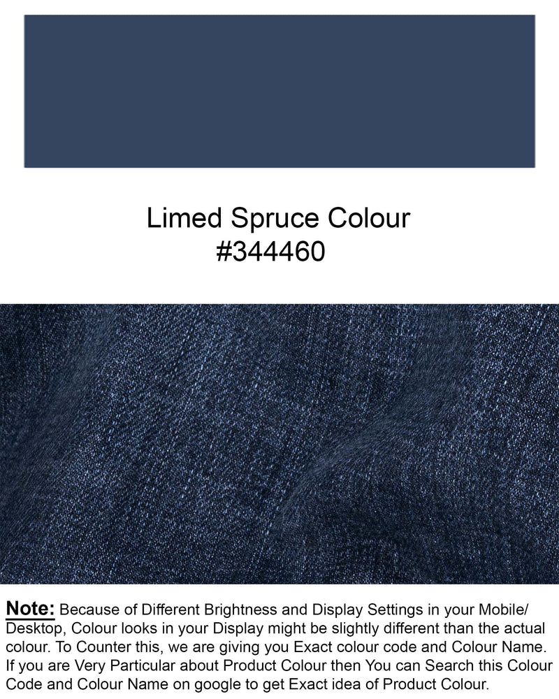 Limed Spurce Rinse Wash Clean Look Stretchable Denim J140-32, J140-34, J140-36, J140-38, J140-40