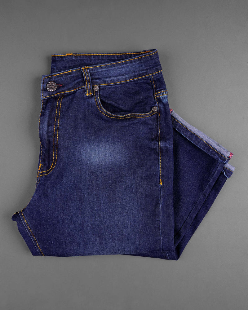 Martinique Blue Acid Wash Clean Look Stretchable Denim J148-32, J148-34, J148-36, J148-38, J148-40