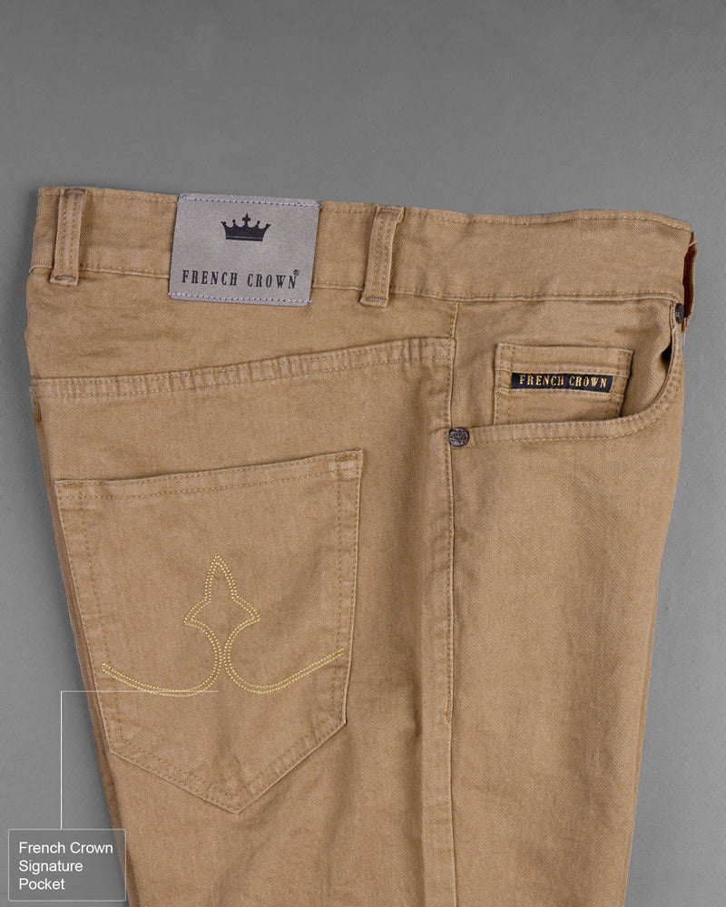 Mongoose Khaki Rinse Wash Clean Look Stretchable Denim J151-32, J151-34, J151-36, J151-38, J151-40