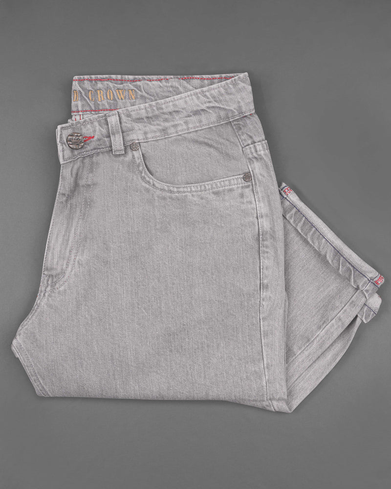 Nobel Gray Rinse Wash Stretchable Denim  J163-32, J163-34, J163-36, J163-38, J163-40