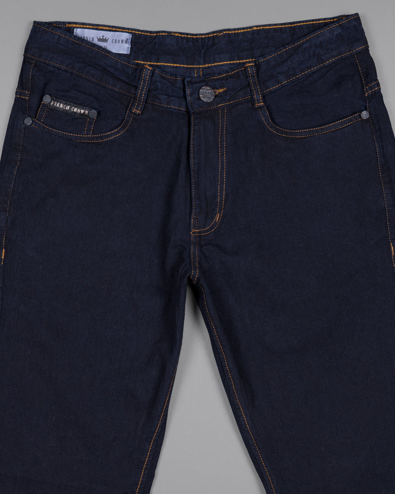 DARK WASH MIRAGE BLUE SLIM FIT MID-RISE CLEAN LOOK STRETCHABLE DENIM J77-36, J77-38, J77-30, J77-32, J77-34, J77-40