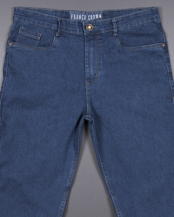 RHINO BLUE SLIM FIT MID-RISE CLEAN LOOK STRETCHABLE DENIM J84-32, J84-34, J84-36, J84-38, J84-40, J84-30