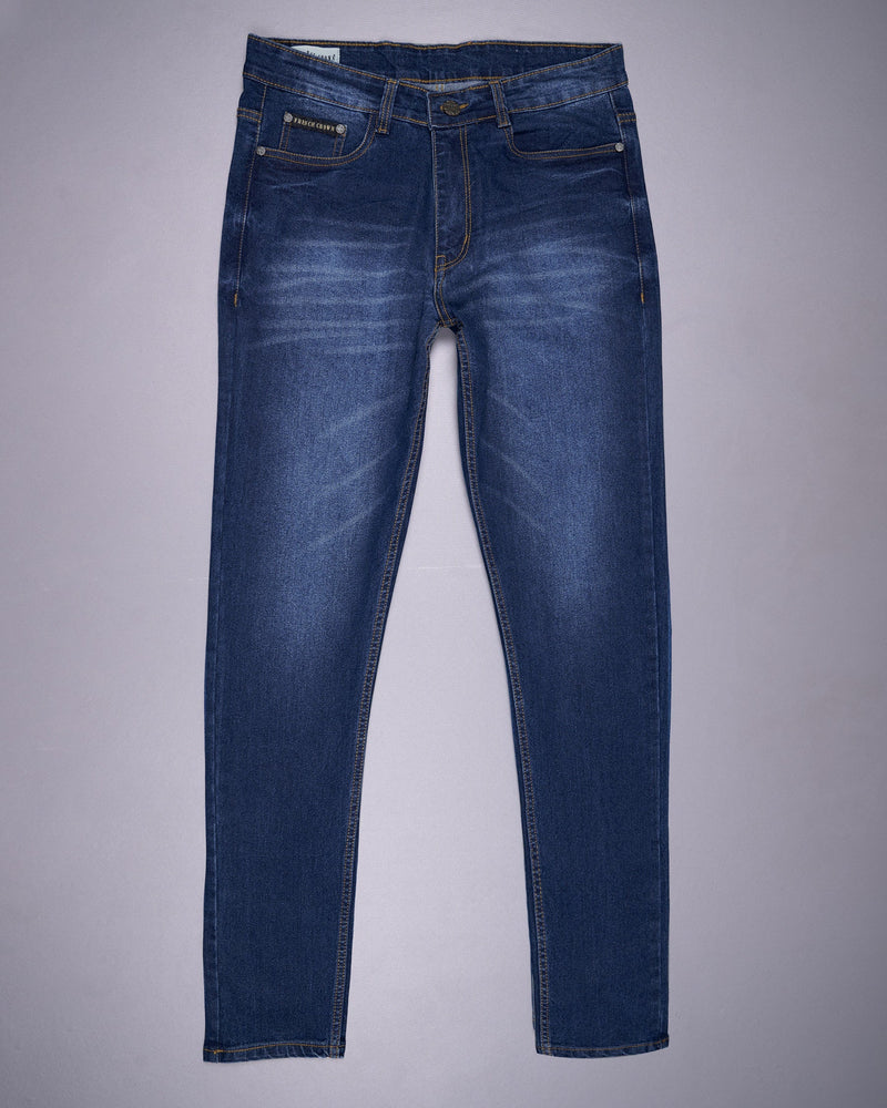 Rhino Blue Slim Fit Mid-Rise Clean Look Stretchable Denim J95-32, J95-34, J95-36, J95-38, J95-40