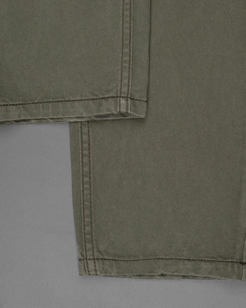 Olive Green Slim Fit Stretchable Denim J99-32, J99-34, J99-36, J99-38, J99-40