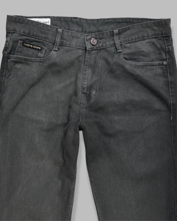 Shadow Gray Slim Fit Mid-Rise Clean Look Stretchable Denim J76-36, J76-30, J76-38, J76-40, J76-34, J76-32