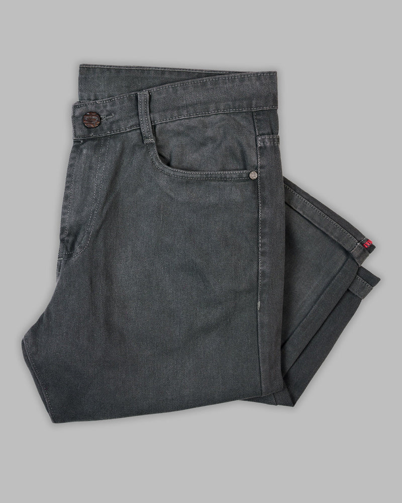 Shadow Gray Slim Fit Mid-Rise Clean Look Stretchable Denim J76-36, J76-30, J76-38, J76-40, J76-34, J76-32