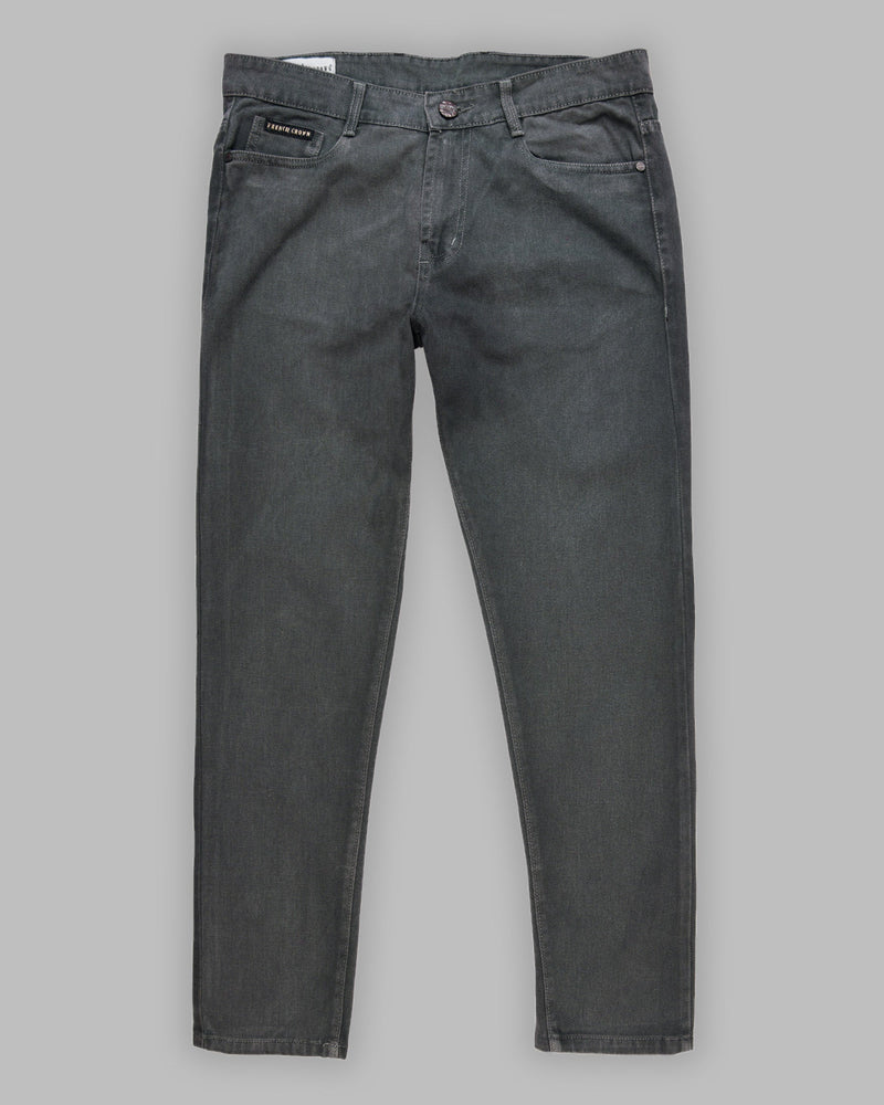 Shadow Gray Slim Fit Mid-Rise Clean Look Stretchable Denim J76-36, J76-30, J76-38, J76-40, J76-34, J76-32