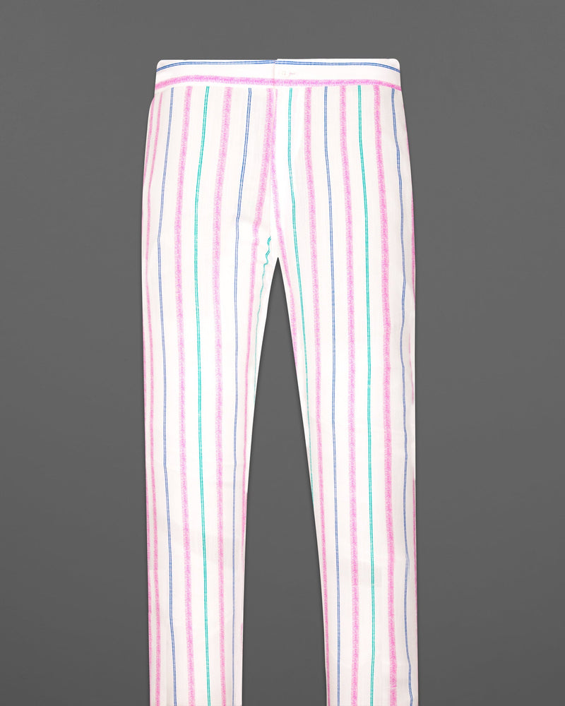 Desert Storm with Multicolour Striped Premium Tencel Lounge Pant LP144-28, LP144-30, LP144-32, LP144-34, LP144-36, LP144-38, LP144-40, LP144-42, LP144-44