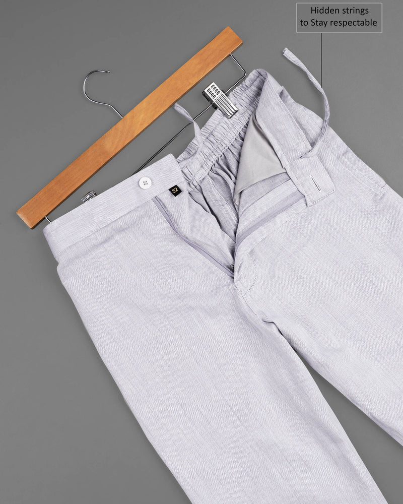 Mercury Gray Dobby Textured Lounge Pant LP171-28, LP171-30, LP171-32, LP171-34, LP171-36, LP171-38, LP171-40, LP171-42, LP171-44