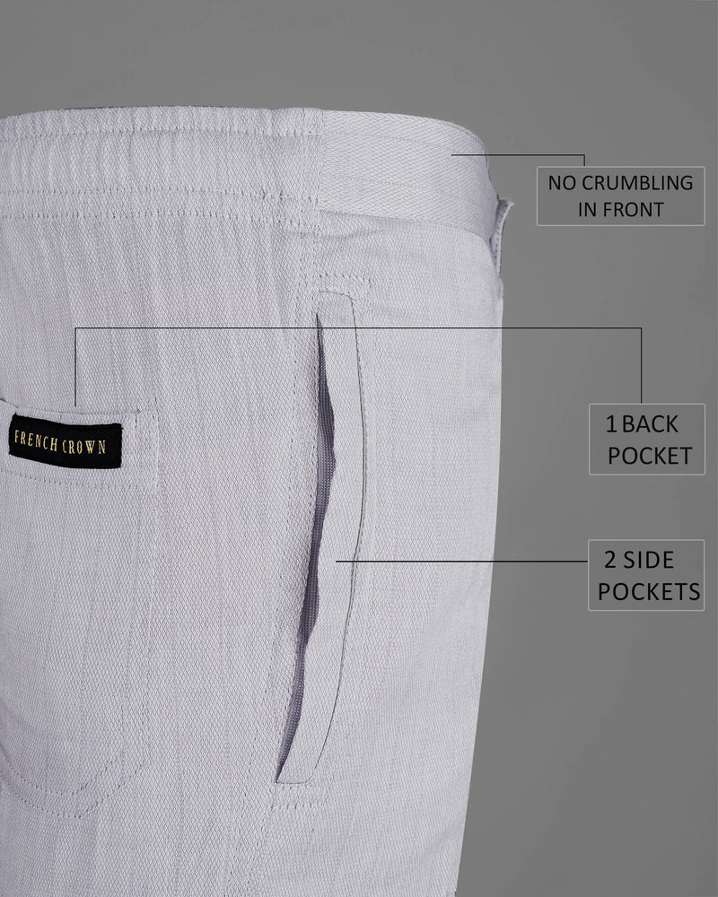 Mercury Gray Dobby Textured Lounge Pant LP171-28, LP171-30, LP171-32, LP171-34, LP171-36, LP171-38, LP171-40, LP171-42, LP171-44