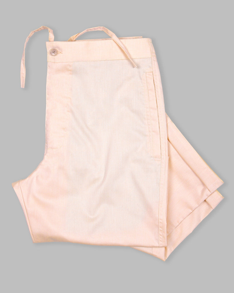 Peach Herringbone Lounge Pant LP126-28, LP126-32, LP126-34, LP126-36, LP126-38, LP126-40, LP126-42, LP126-44, LP126-30