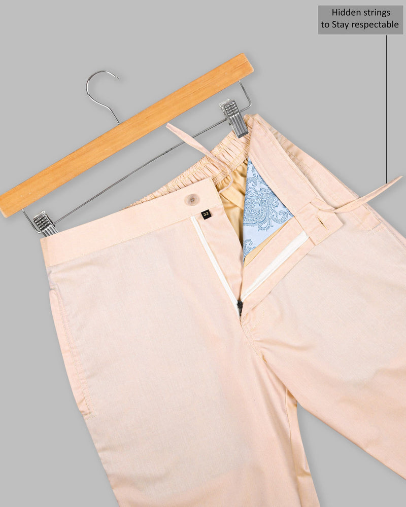 Peach Herringbone Lounge Pant LP126-28, LP126-32, LP126-34, LP126-36, LP126-38, LP126-40, LP126-42, LP126-44, LP126-30